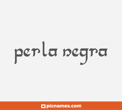 Perla Negra